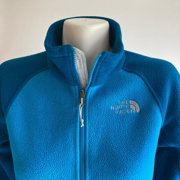 The North Face Blue Polyester Nylon Full Zip Jacket size S - Picture 2 of 16